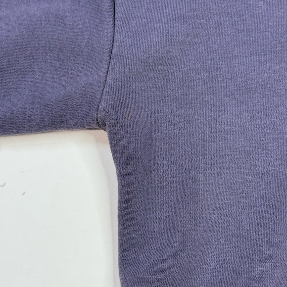 Muted Indigo Pullover Fleece Hoodie with Kangaroo Pocket – FILA - Picture 4 of 6